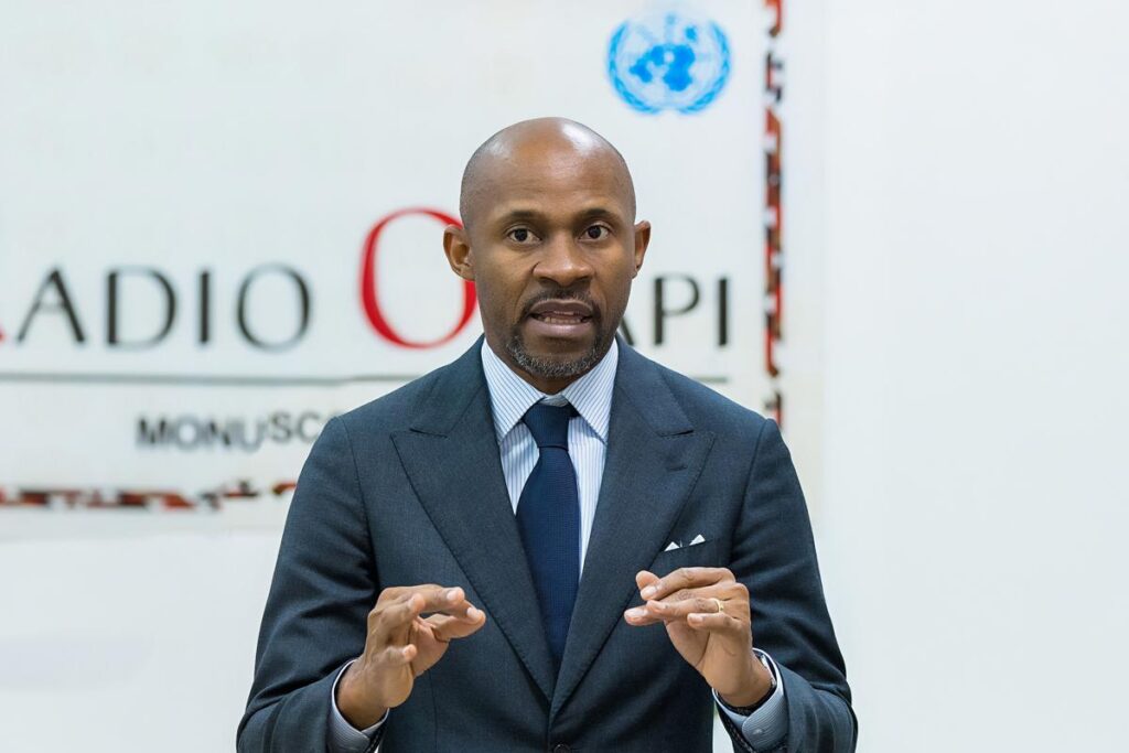 S.E.M. Patrick Muyaya Katembwe, ministre de la Communication et des Médias, République démocratique du Congo